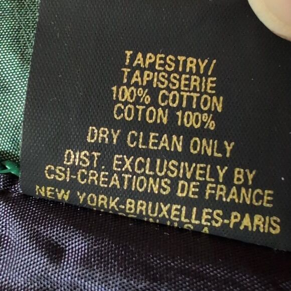 Tapisserie Tapestry by Renaissance Woven Art Green Floral Placemats, Set of 4 - Picture 4 of 10